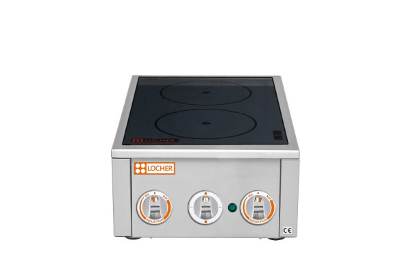 Locher Elektro-Induktionsherd 2 Kochstellen, a 1,8 kW, 201226