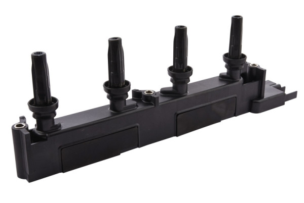 HELLA Zündspule, 12V, 4-polig, Blockzündspule, geschraubt, 5DA 358 000-891