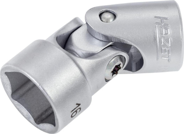 Hazet Gelenk Steckschlüsseleinsatz, Sechskant, Vierkant hohl 10 mm (3/8 Zoll), Außen-Sechskant-Tractionsprofil, 16 mm, 880G-16