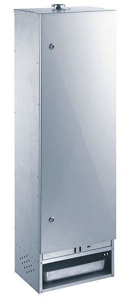 Peetz Räucherofen aus aluminiertem Stahlblech mit Tür, HxBxT: 120 x 39 x 28 cm, 770015