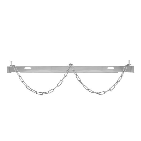 ADB Gasflaschen-Wandhalterung, passend für 2 Gasflaschen à 10 Liter, RAL 7035 (Lichtgrau), 24842