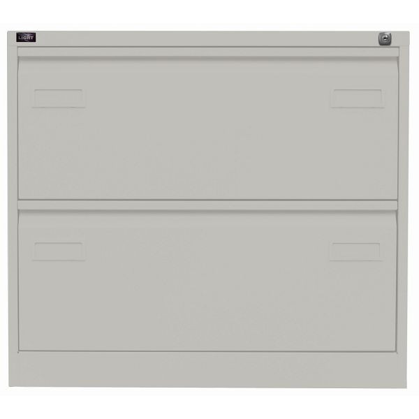Bisley LIGHT Hängeregistraturschrank LIGHT, doppelbahnig, 2 HR-Schubladen, 667 york, CDF2667
