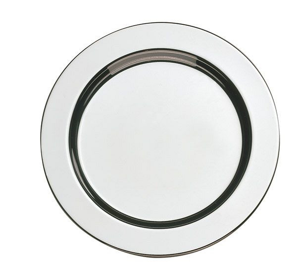 APS Untersetzer, Ø 12 cm, 18/8 Edelstahl, hochglanzpoliert, Rand eingerollt, VE: 6 Stück, 35912