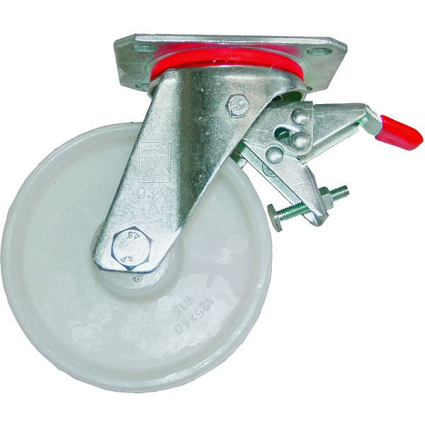 ZARGES Lenkrolle zu Arbeitsbühnen, Material: Stahl verzinkt, 862734