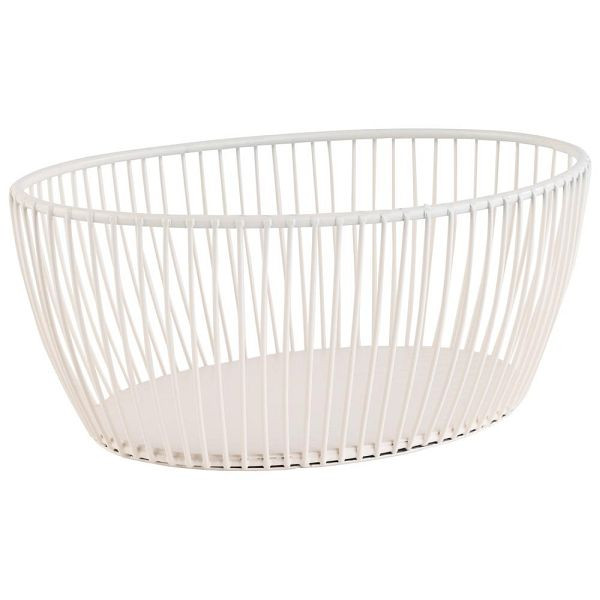 APS Korb -SVART- in whisper white 20 x 15 cm, Höhe: 8 cm, 30427