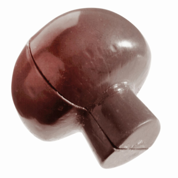 Schneider Schokoladen Form - Champignon, 275 x 135 x 24 mm - Doppelform / 30 x 30 x 15 mm, 2 x 8 gr, 3 x 7 Stück, 421197