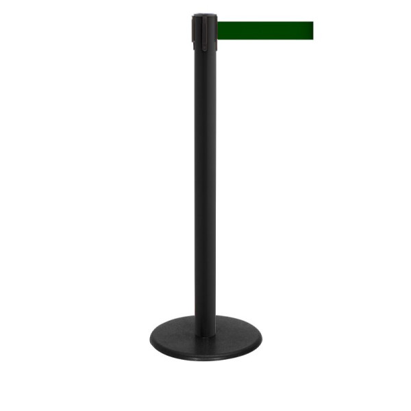 Stein HGS Personenleitsystem -P-Line Famous-, schwarz, dunkelgrün, mit Gurtendstück (Standard), Gurtlänge: 4 m, 12822-1002