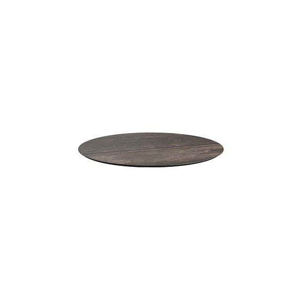 Feros HPL Tischplatte Riverwashed Wood Ø70 cm, 1470