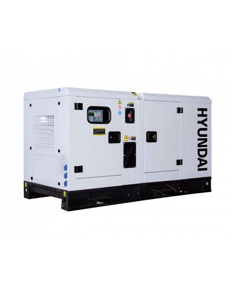 HYUNDAI Diesel Generator, Generator Max. Leistung: 34 kVA (400 V) / 28.0 kW (230 V), DHY34KSE