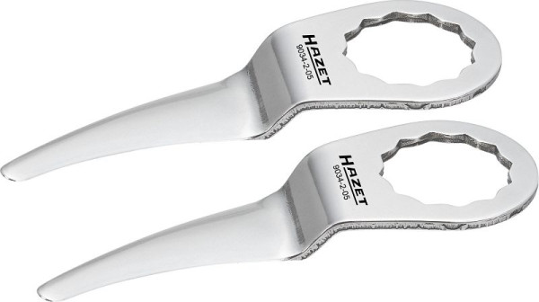 Hazet Ausglasmesser Satz Sichelform Klingen-Wirklänge: 30 mm für 9034-2, Netto-Gewicht: 0.04 kg, 9034-2-05/2