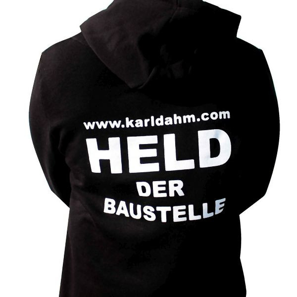 Karl Dahm Held der Baustelle Hoodie, Größe L, 13895