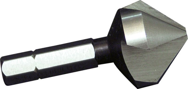 Projahn Kegelsenker HSS-G 90° dreischneidig 1/4" 6kt Schaft 20,5 mm, 353205