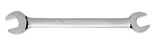 Kraftwerk Doppelgabelschlüssel voll poliert 36 x 41 mm, beidseitig um 15° gekröpft, 3579