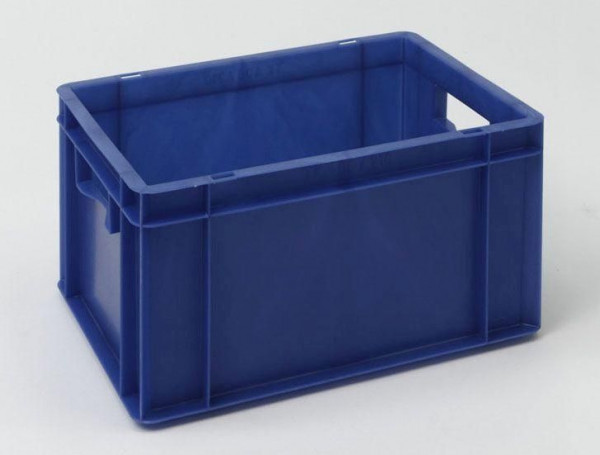 Regalwerk Euronorm-Lagerbehälter Größe 2 - blau, B9-13206-BLAU
