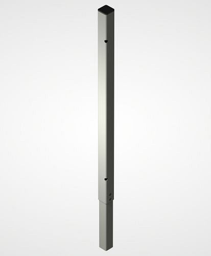 TTS Trennwandsystem 9200, Eck- und Aufsatzpfosten, staubgrau, 285300