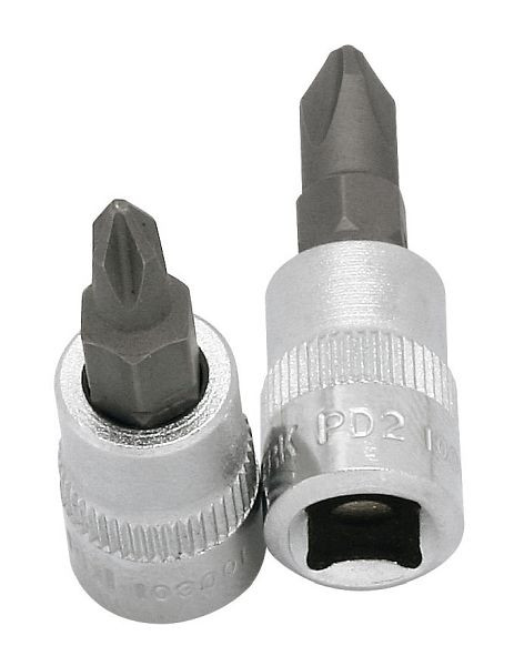 Kraftwerk 1/4" Bit-Steckschlüssel-Einsatz Phillips Nr. 1, 103001