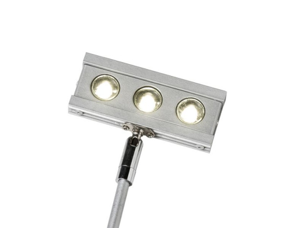 Showdown Displays Banner LED-3 silber, Aluminium, Plastik, BLED3S