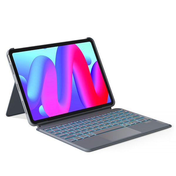 inateck Abnehmbare Tastatur für iPad Air 11" M4/M3/M2 (2026/2025/2024), iPad Air 5/4, iPad Pro 11" 4/3/2/1, QWERTZ, grau, KB04111_gray