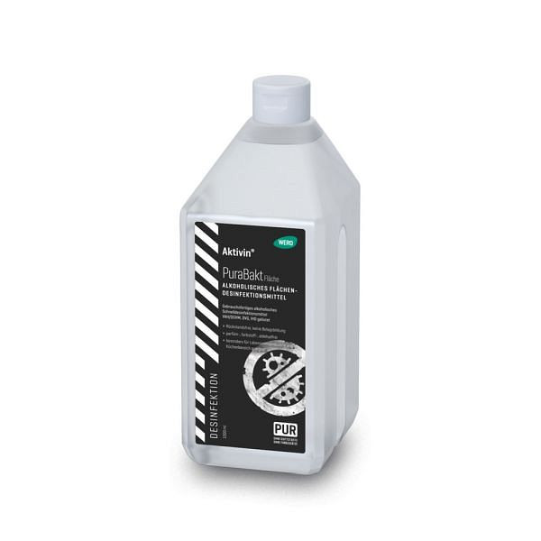 WERO Aktivin PuraBakt Fläche Desinfektion, Flasche, VE: 1000 ml, 20743312