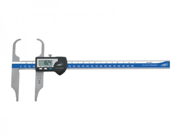 HELIOS PREISSER Digitaler Greiferspitzen-Messschieber, 0 - 250 mm, 1354520