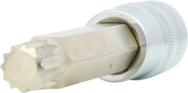 KS Tools 1/2" CHROMEplus Bit-Stecknuss XZN, lang, M14, 918.1696