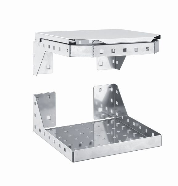 Kappes RasterPlan Müllbeutelhalter 2-teilig, alufarben, 4044.00.1701