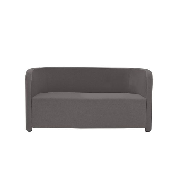 Bisley Sessel Vivo, Zweisitzer, Niedrige Rückenlehne, 2 Seitentaschen, NE0573 dunkelgrau, VIV2S2.NE0573