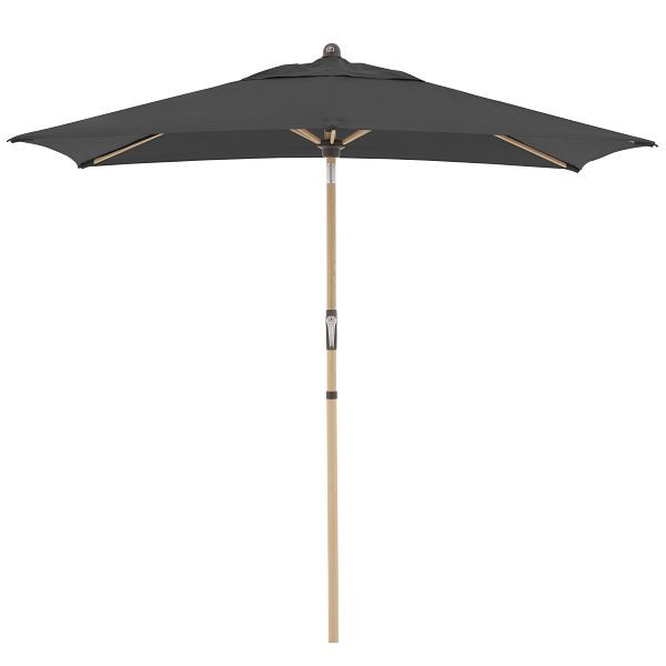 doppler ALU WOOD Ultra 210x140, circa 210x140cm, 6 teilig, Esche hell, höhenverstellbar 15cm, Design 840 anthrazit, 457317840