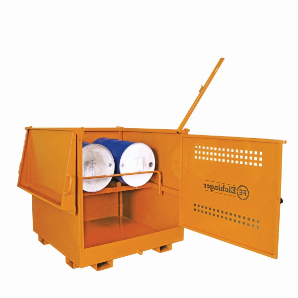 Eichinger Industrie Umweltschutzdepot, Maße 1570 x 1660 x 1705 mm, 3030.7 reinorange, 30300700000000