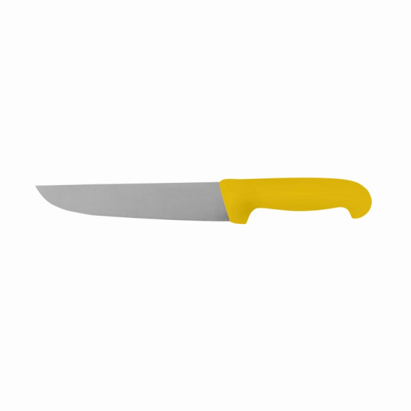 Schneider Schlachtmesser, Klingenlänge 210 mm, gelber Griff, 268421