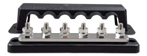 Victron Energy Sammelschiene Victron Energy250A 2P mit 6 Schrauben + Abdeckung, 392659