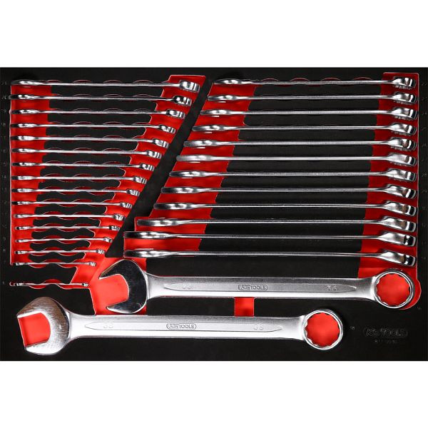 KS Tools PERFORMANCEplus Werkzeugsatz 30-teilig Ringmaulschlüssel, 811.0030