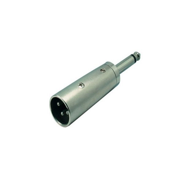 S-Conn XLR-Stecker auf Klinkenstecker 6,3 mm, MONO, 55030