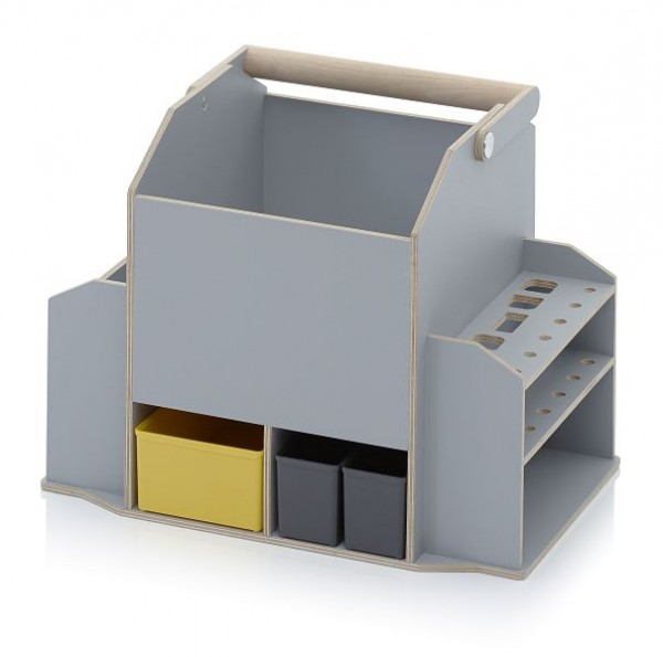 Auer Werkzeugträger Toolboxen 40 x 30 cm, mit Einsatzkästen, TB WTE 43 B