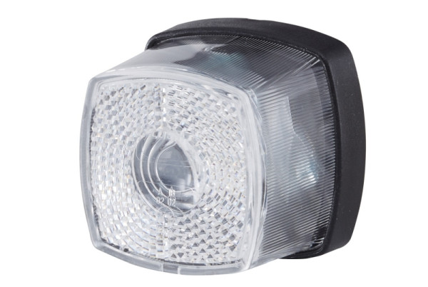 HELLA VALUEFIT Positionsleuchte, Valuefit, Halogen, 12V, Anbau/Schraubanschluss, Scheibenfarbe: glasklar, LED-Lichtfarbe: gelb, vorne, 2PG 357 012-021