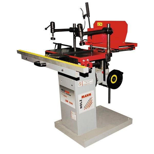 Holzmann Langlochbohrmaschine inklusive Rasterlineal, maximale Bohrbreite: 250 mm, LBM250C_400V