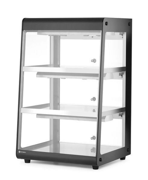 Hendi Beheiztes Thekendisplay, 3 Einlegeböden 230V 500W, 273760