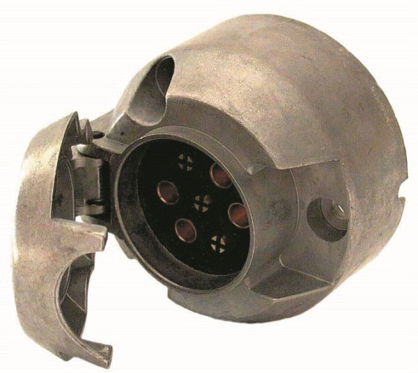 Kunzer Metall Steckdose, 7-polig, VE: 10 Stück, D 71, 4260625443798