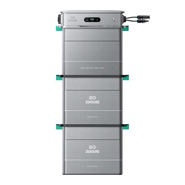 Zendure SolarFlow Set 5,76kWh 800 Pro mit 2x AB2000X Erweiterungsbatterie, 2-31-022750-002