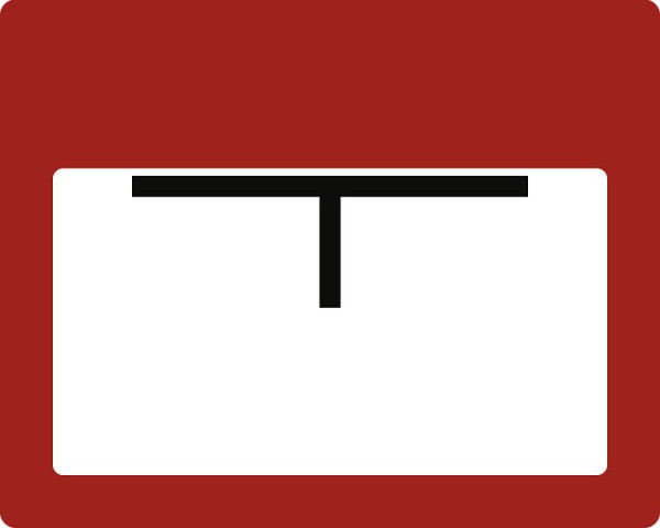 Moedel Hinweisschild zur Löschwasserentnahme blanko (B1, B2, B3), Aluminium 1,8 mm, 20x25 cm, 57249