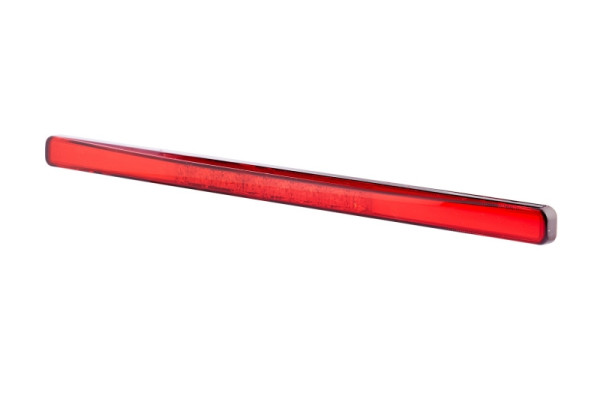 HELLA Zusatzbremsleuchte, LED, 12V, Anbau/aufklebbar, Lichtscheibenfarbe: rot, LED-Lichtfarbe: rot, 200mm, Flachsteckhülse, hinten, 2DA 012 596-061