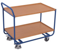 Produktbild von VARIOfit Stahltischwagen, Ladefläche: 970 x 570 mm, RAL 5010 enzianblau, st-402.000 VARIOfit Stahltischwagen, Ladefläche: 970 x 570 mm, RAL 5010 enzianblau, st-402.000