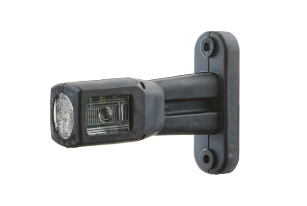 HELLA Umrissleuchte, LED, 12/24V, Kabel: 500mm, Stecker: Quick Link, 2-polig, links/rechts/seitlicher Anbau, 2XS 011 768-001