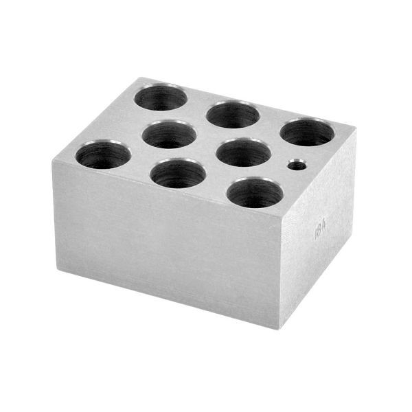 OHAUS Modul-Block 20 mm 8 Reagenzglas, für Blockheizgerät, 30400154