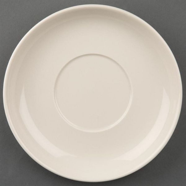 Olympia Ivory Untertassen für Cappuccinotasse U112, VE: 12 Stück, U113