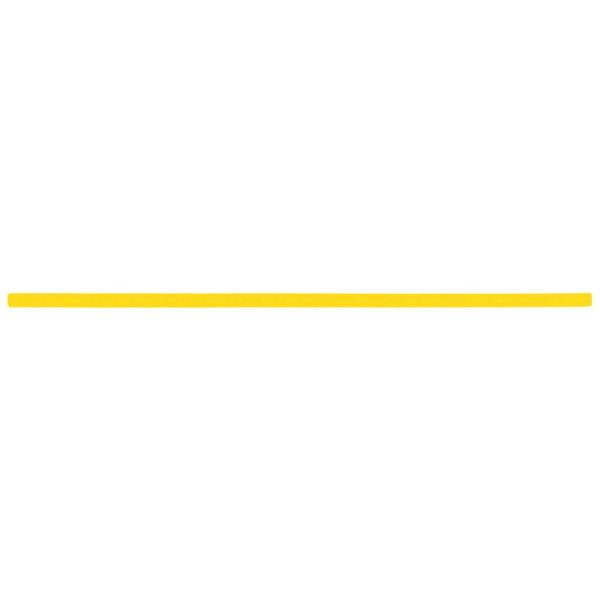 m2 Antirutschbelag Easy Clean gelb Einzelstreifen 25x1000mm, VE: 10 Stück, M3GV100252