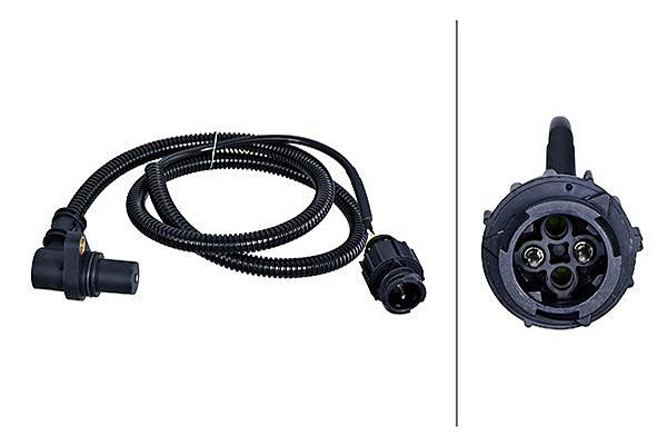 HELLA Sensor, Nockenwellenposition, 4-polig, Kabel: 955mm, mit Dichtungen, 6PU 009 169-201