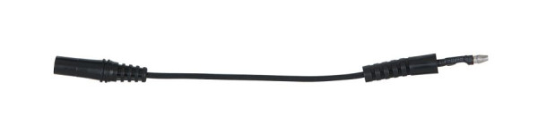 KS Tools 4,0 mm Eingangsbuchse auf 3,5 mm Prüfadapterstecker rund (schwarz), 150.0976