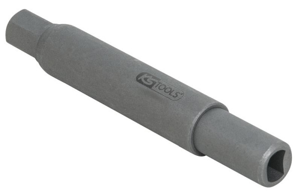 KS Tools 10 mm Stoßdämpfer-Spezialprofil-Gegenhalter-Bit-Stecknuss, 4 x 7 mm, 150.9434