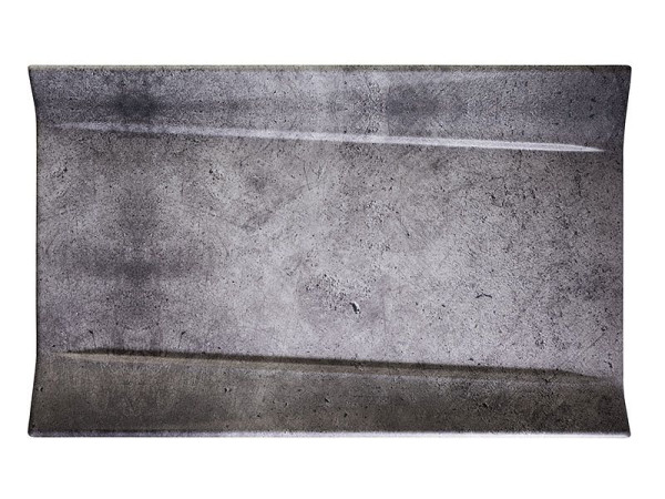 APS GN 1/1 Tablett -ELEMENT-, 53 x 32,5 cm, Höhe: 3,5 cm, Melamin, Fabe: Betonoptik, 84400